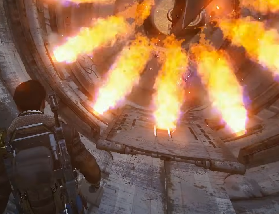 The Fire puzzle in ARC Deforester