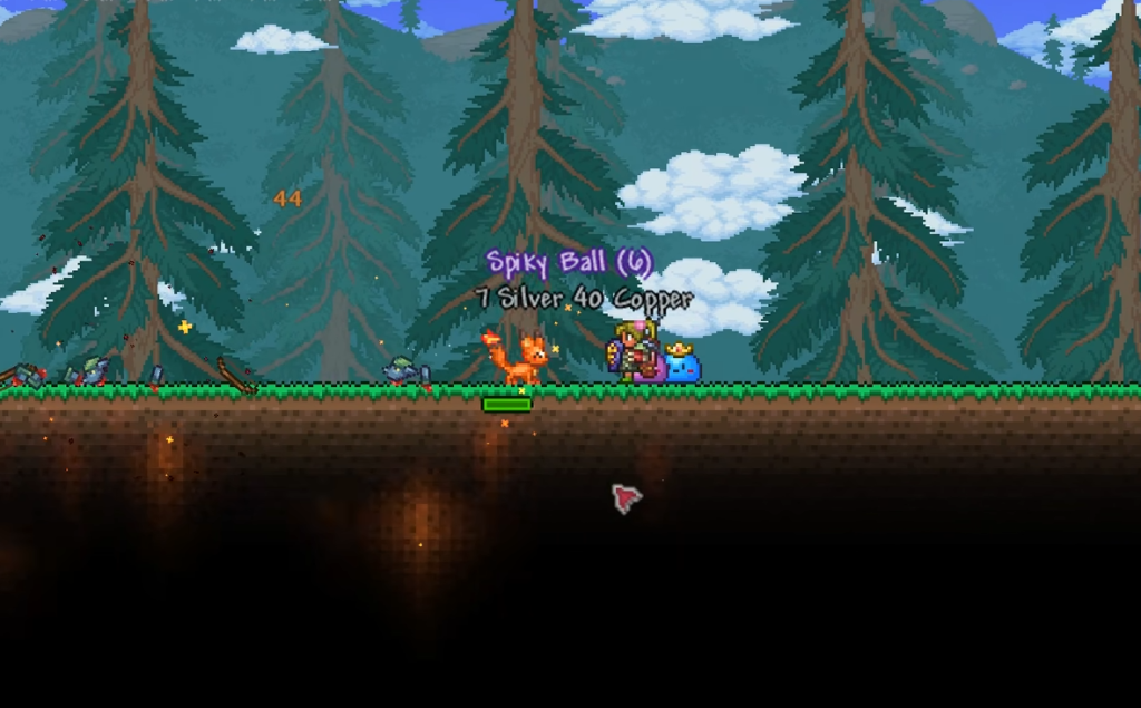 Foxparks in Terraria
