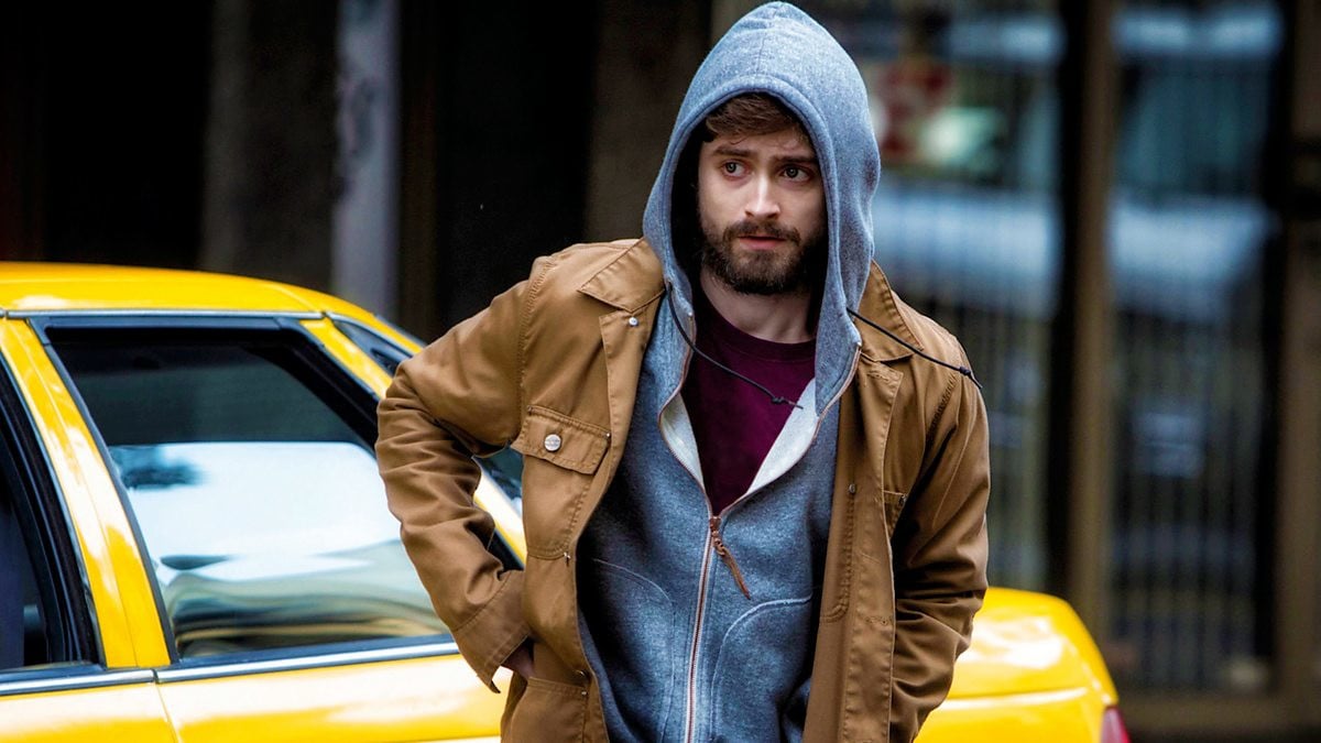 Daniel Radcliffe as Sam Houser in the BBC's The Gamechangers.