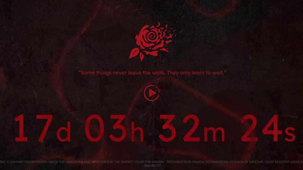 Bloober Team's teaser. 