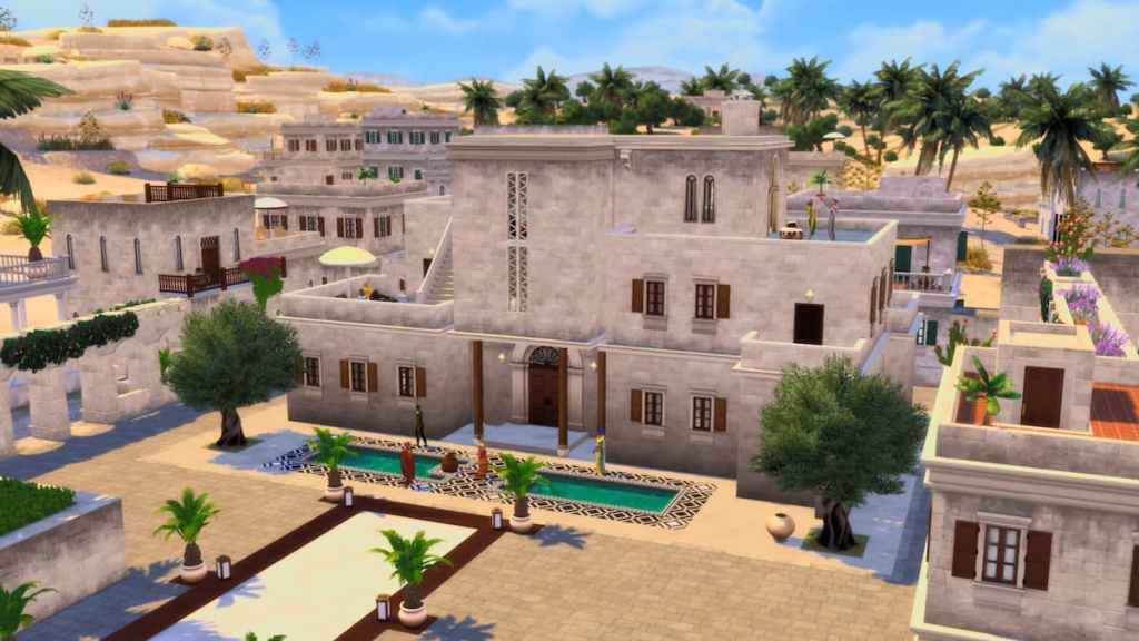 Damable lot in the sims 4