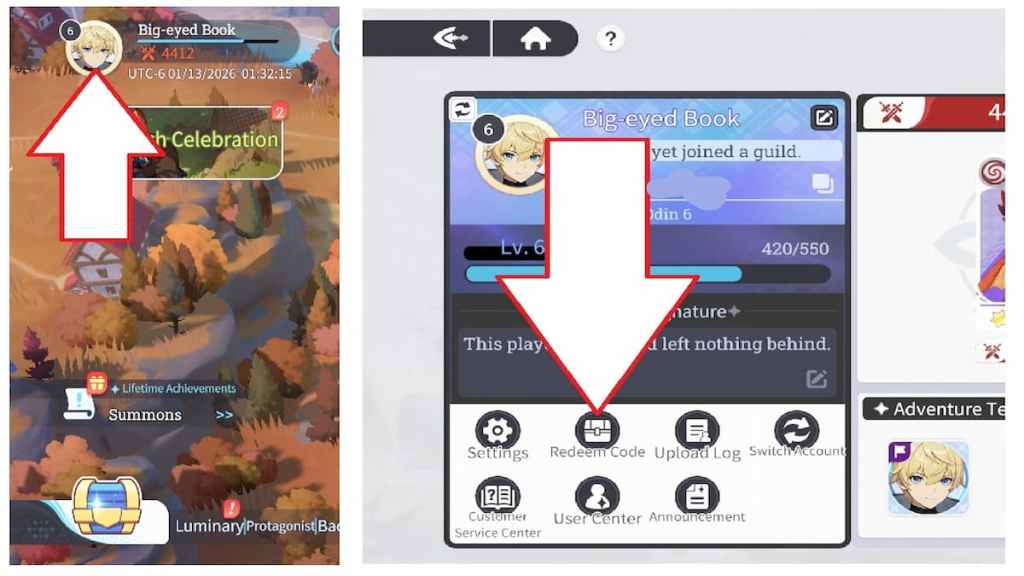 How to redeem Dragon Traveler codes.