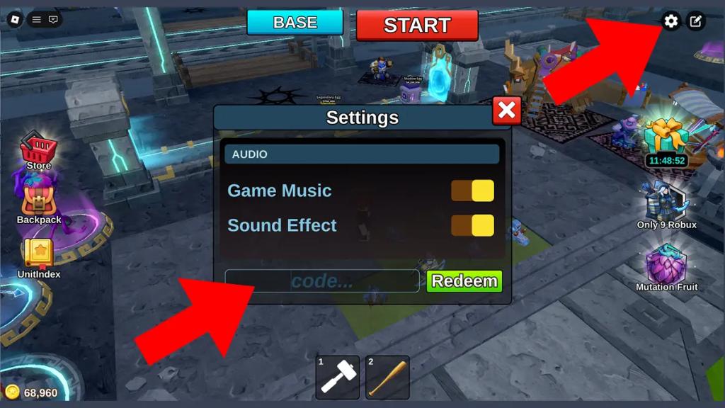 How to redeem Build the Legends codes