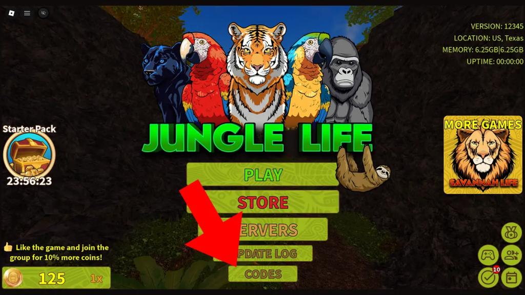 How to redeem Jungle Life codes