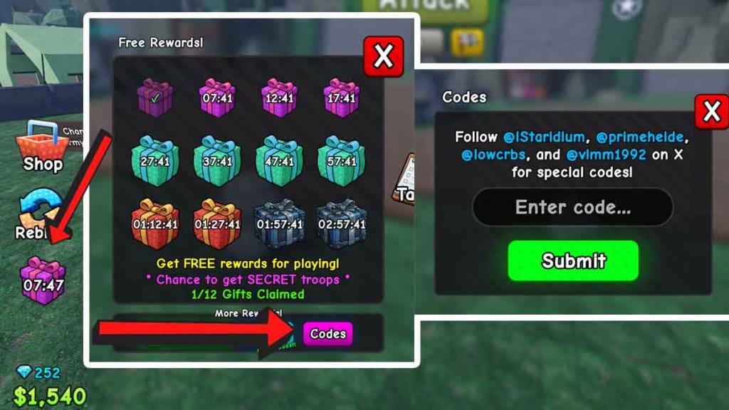 How To Redeem Make a Military Army Codes