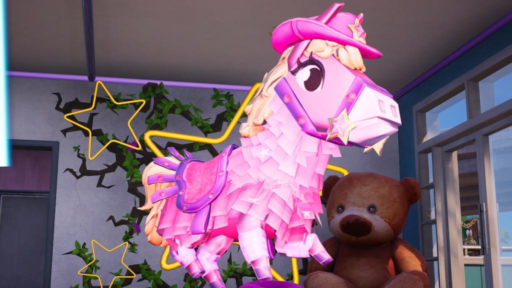 Pink pony in fortnite