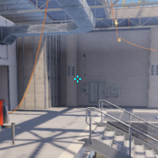 sh1ro's crosshair settings preview in BloxStrike Roblox experience.