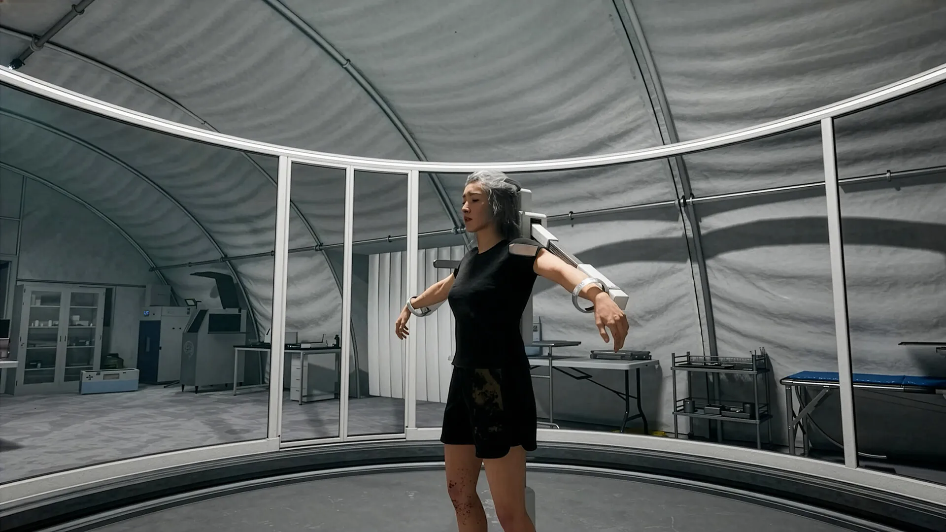 Player being diagnosed in Quarantine Zone