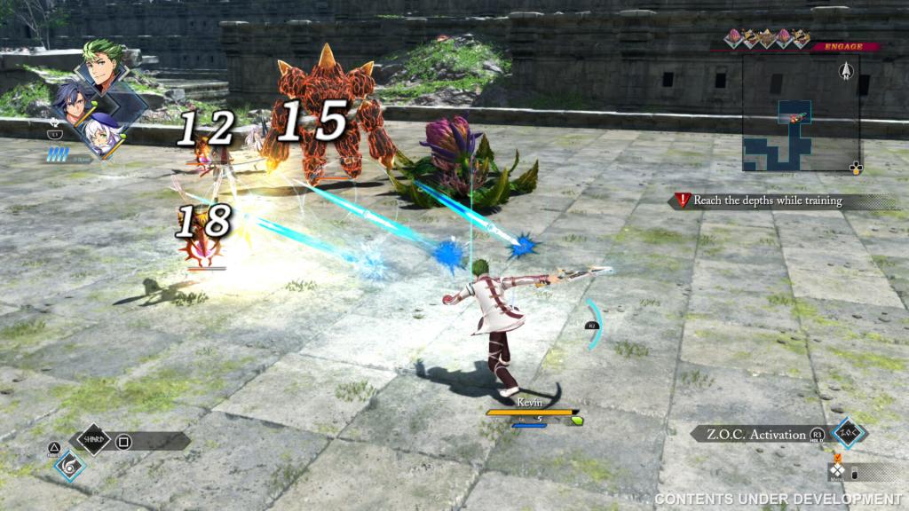 Field Battle system in The Legend of Heroes