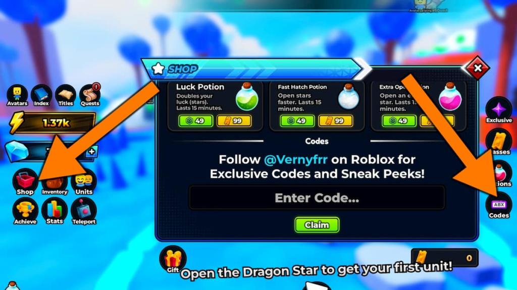 How to redeem Anime Destroyers codes.