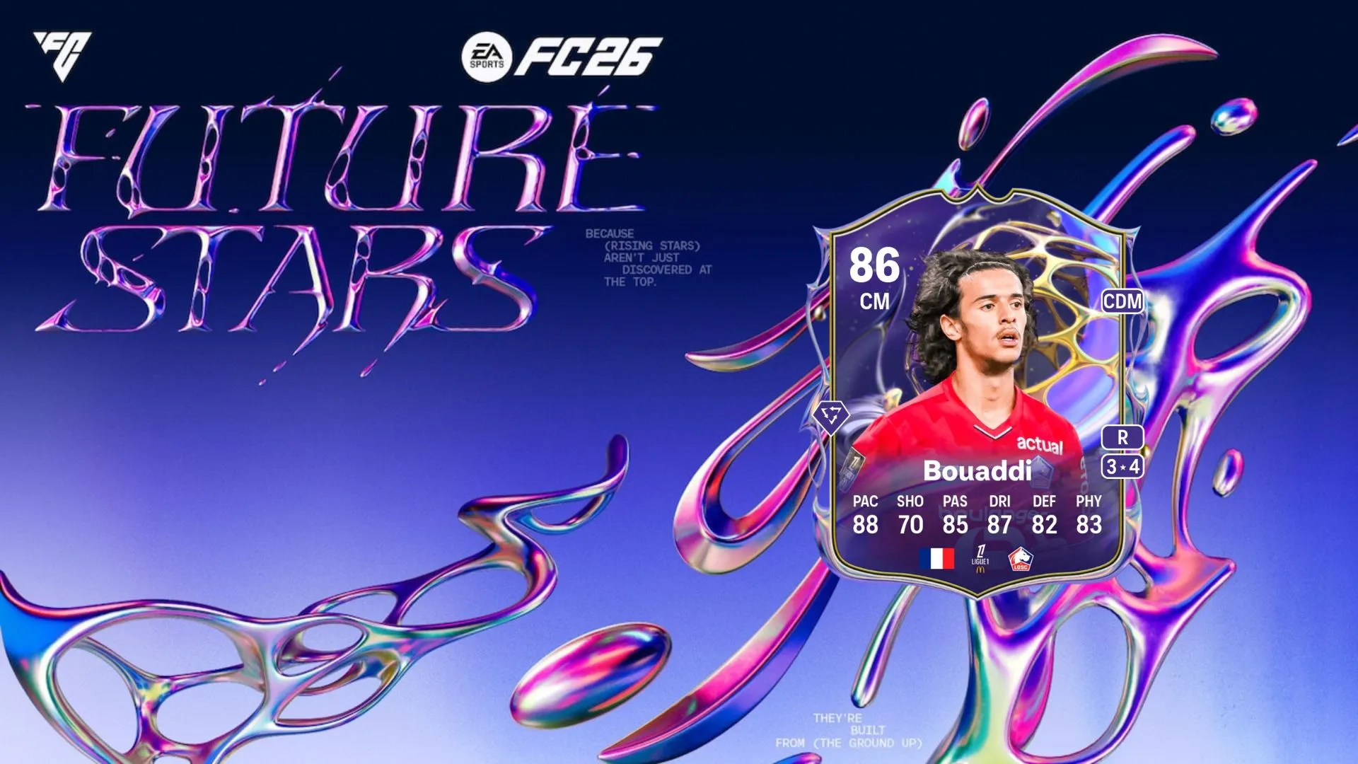 Bouaddi Future Stars card in FC 26