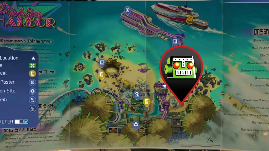 ハイ・オン・ライフ 2 のピンクライン ハーバーのベンダーの場所