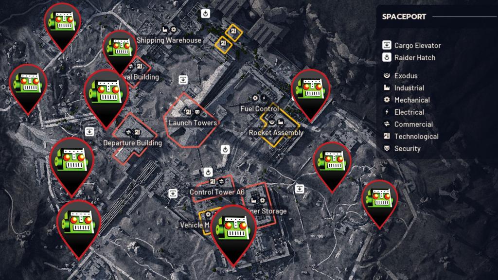 First Wave Raider Cache locations in ARC Raiders