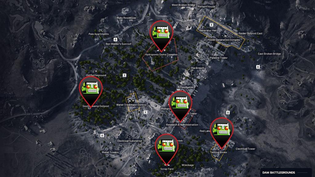 Canister locations in ARC Raiders