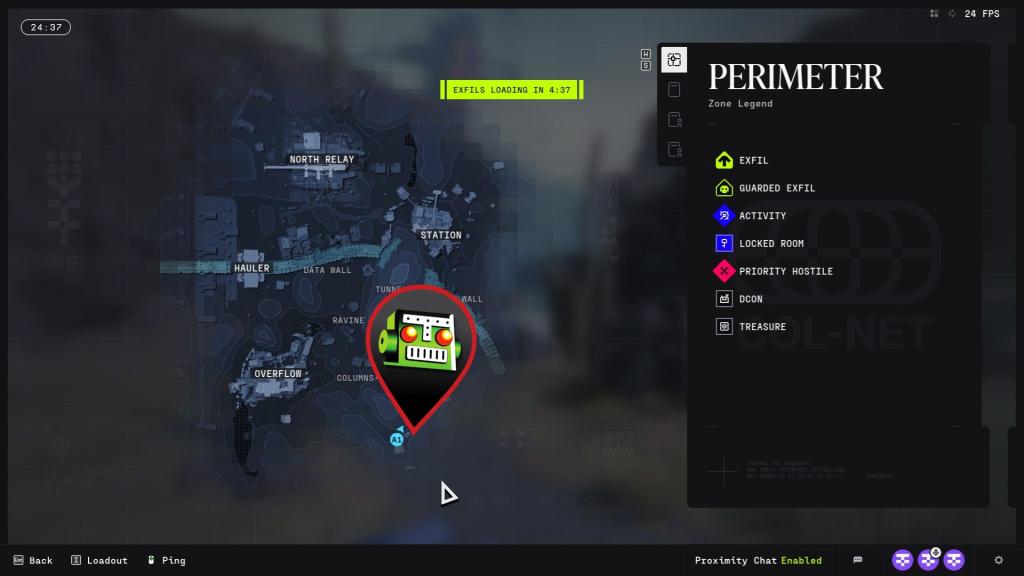 Terminal location in Marathon