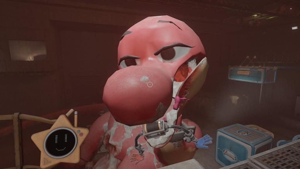 Close up of Bron's face in Poppy Playtime Chapter 5