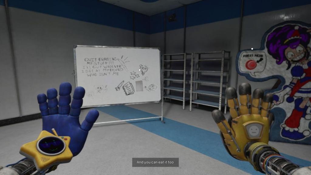 Note on whiteboard in Lovebraids' home