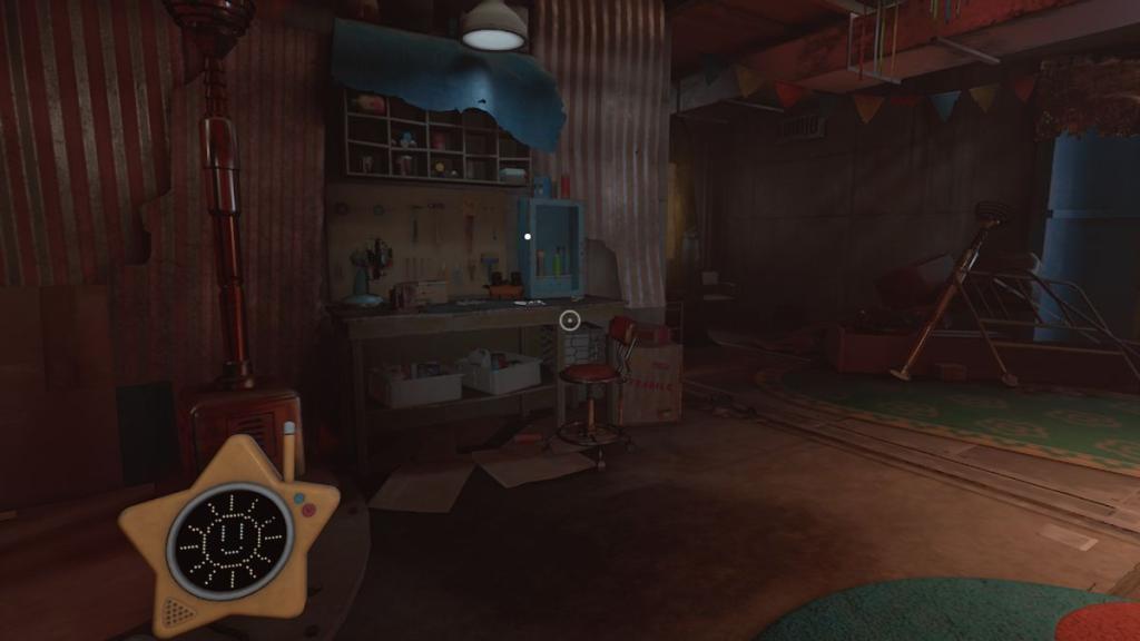 Note on Giblet's workshop table