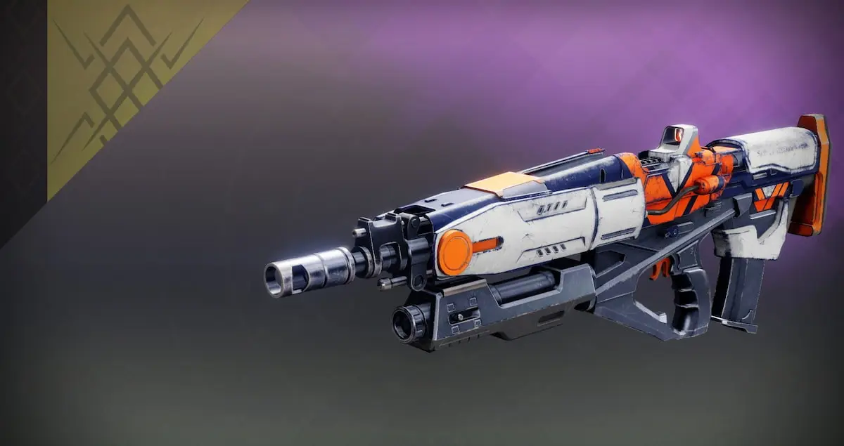 The Psi Aeterna IV rocket pulse rifle in Destiny 2.