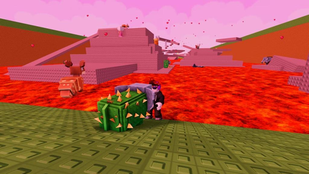 Save Brainrots from LAVA gameplay screenshot.