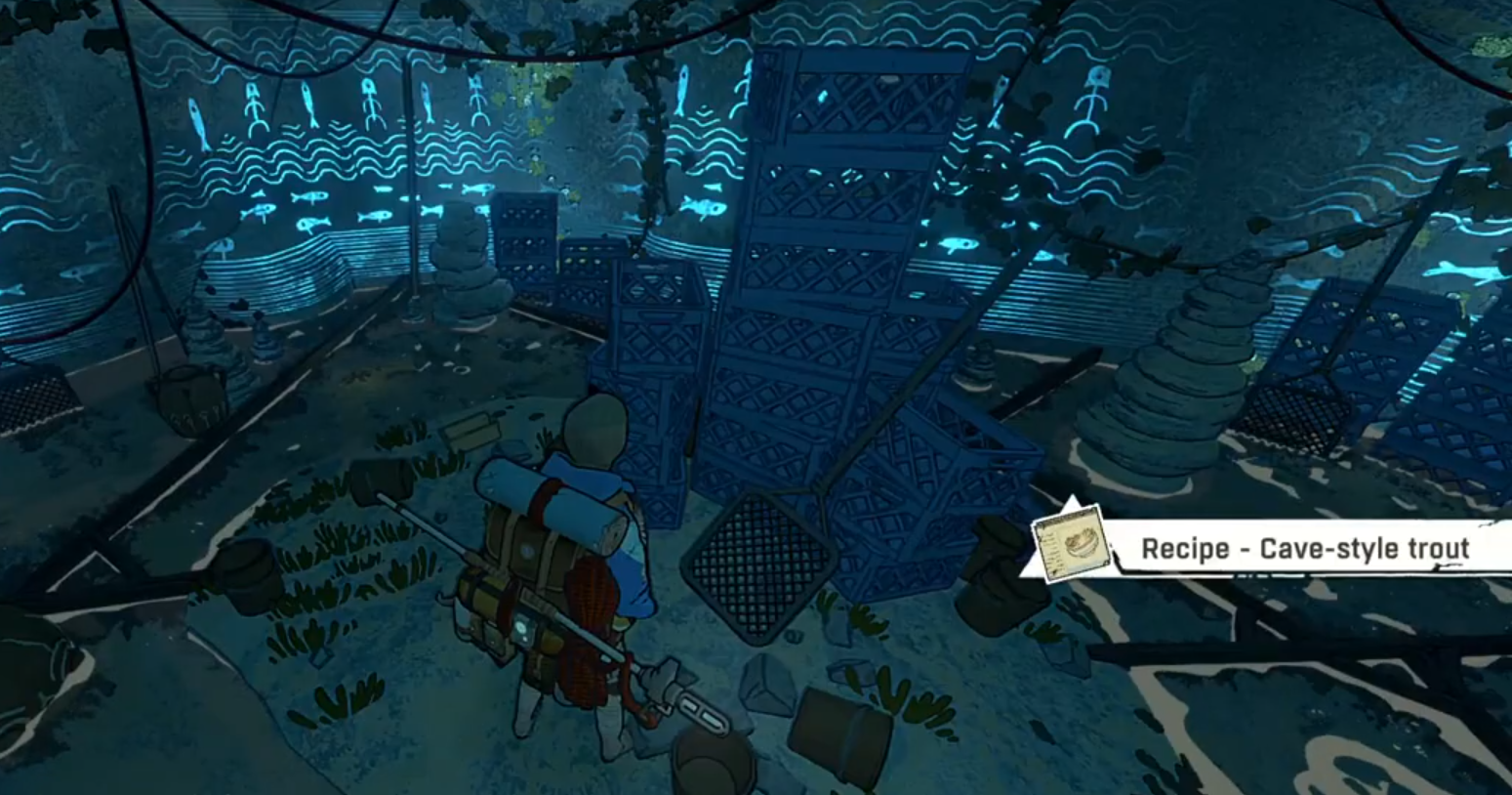 Cave Style Trout in Cairn