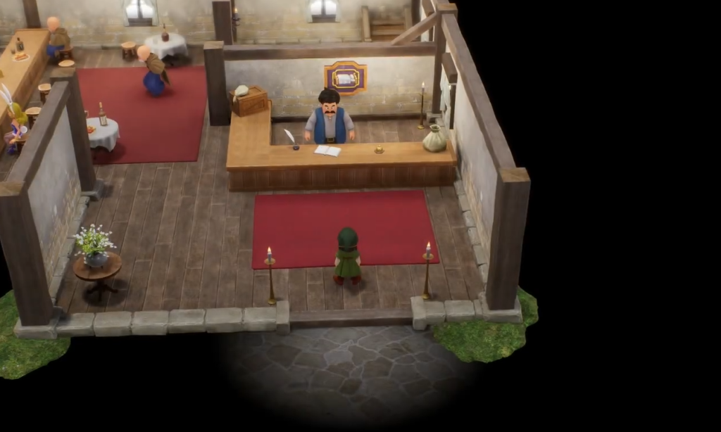 Tavern in Dragon Quest 7 Reimagined 