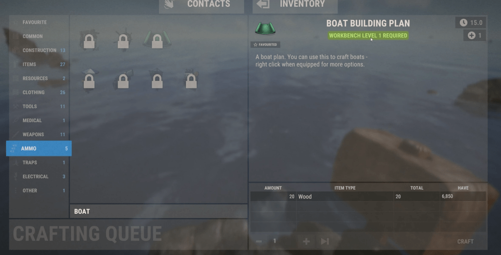 Boat Building Plan in Rust