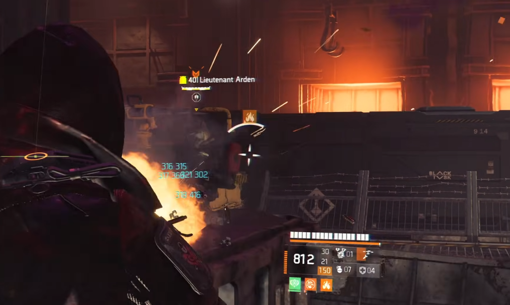 Lieutenant Arden in The Division 2.