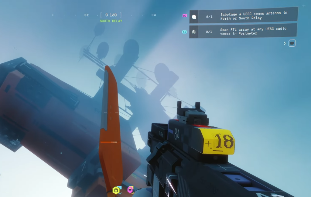 Comms antenna in Marathon