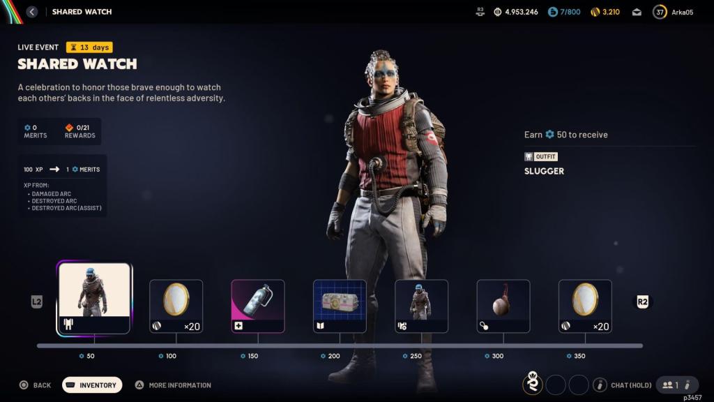 Shared Watch event rewards in ARC Raiders