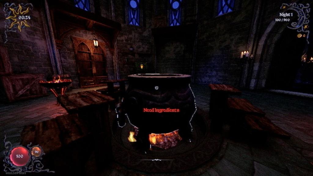 The cauldron room in YAPYAP