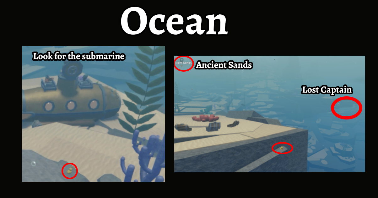 abyss duck locations in ocean