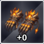 Ashen Chronicles Gloves artifact from Sailor Piece Roblox experience.