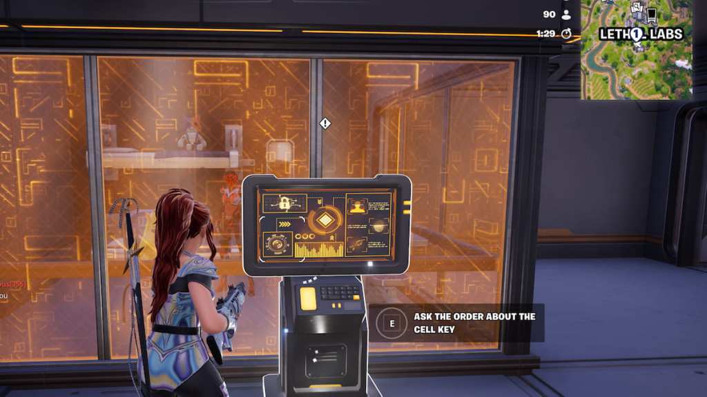 Ask the order quest objective in fortnite