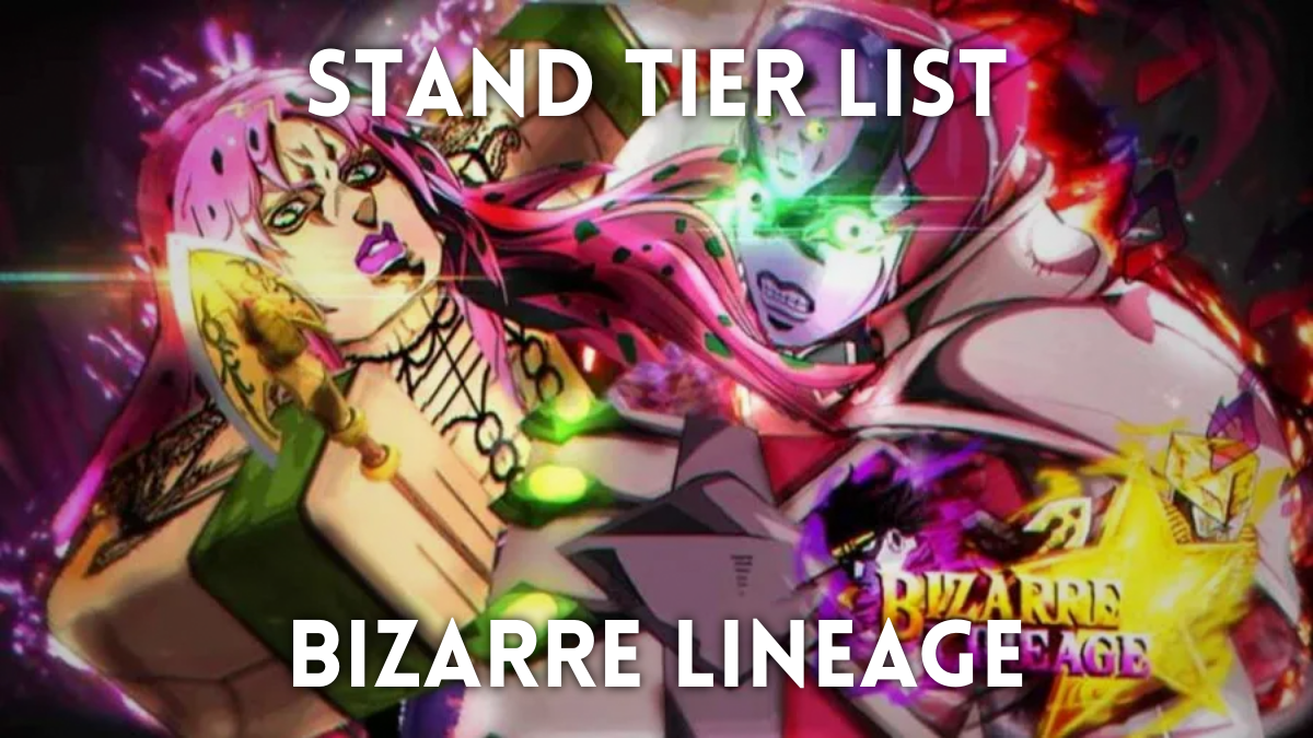 Bizarre Lineage (Roblox) tier list cover image.