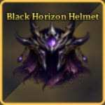 Black Horizon Helmet artifact from Sailor Piece Roblox experience.