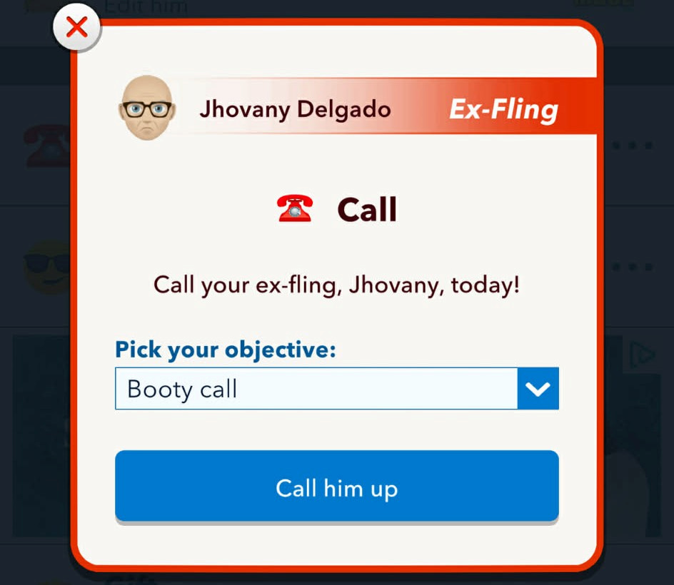 Booty call in bitlife