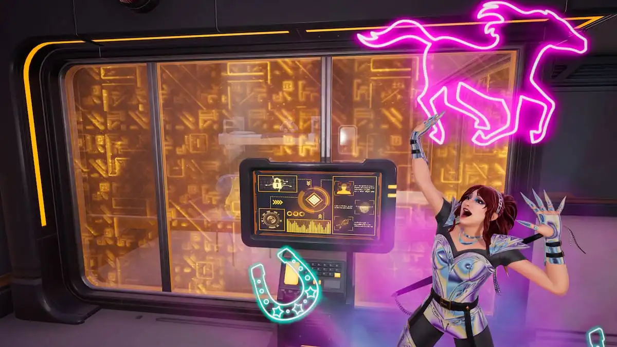 Chappel Roan dancing in front of the order's cell in fortnite