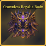 Crownless Regalia Body artifact from Sailor Piece Roblox experience.