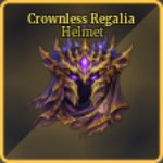 Crownless Regalia Helmet artifact from Sailor Piece Roblox experience.