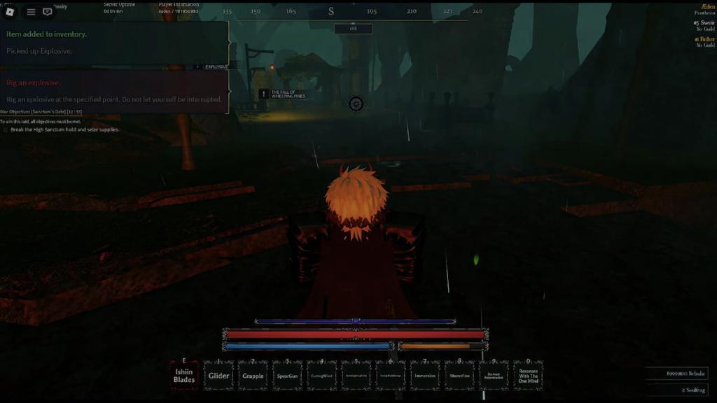 Screenshot from the Excry trailer. 