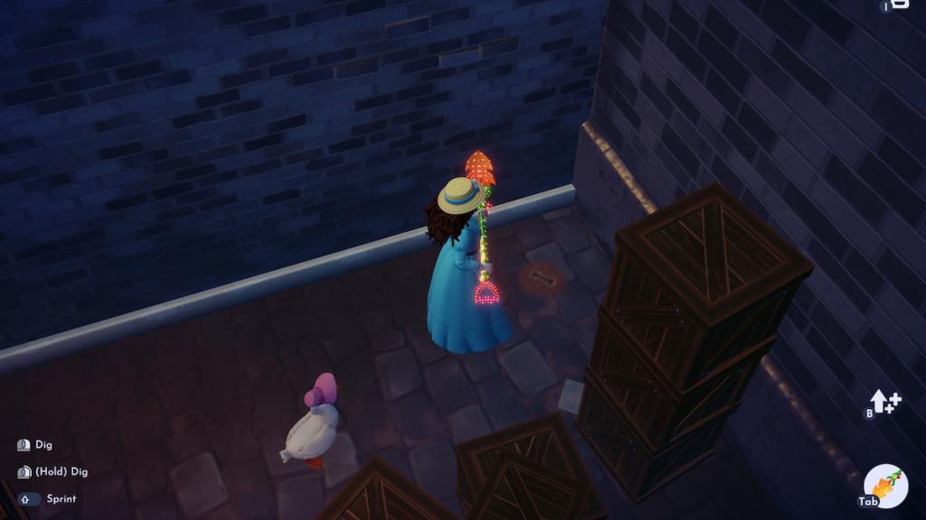 First bone dig spot in disney dreamlight valley