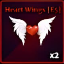 Heart Wings accessory from Sailor Piece Roblox experience.