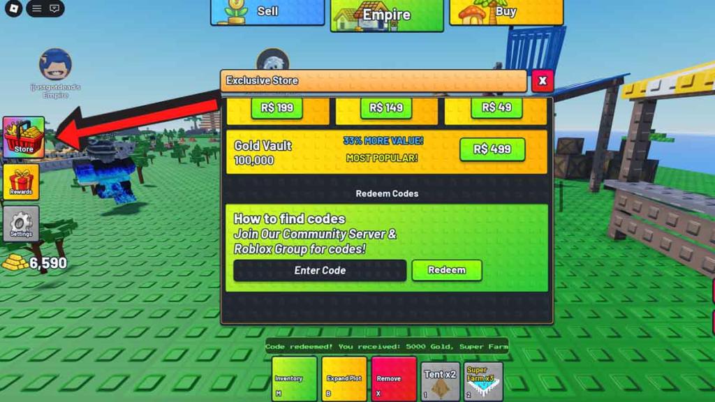 How To Redeem Tiny Empires codes