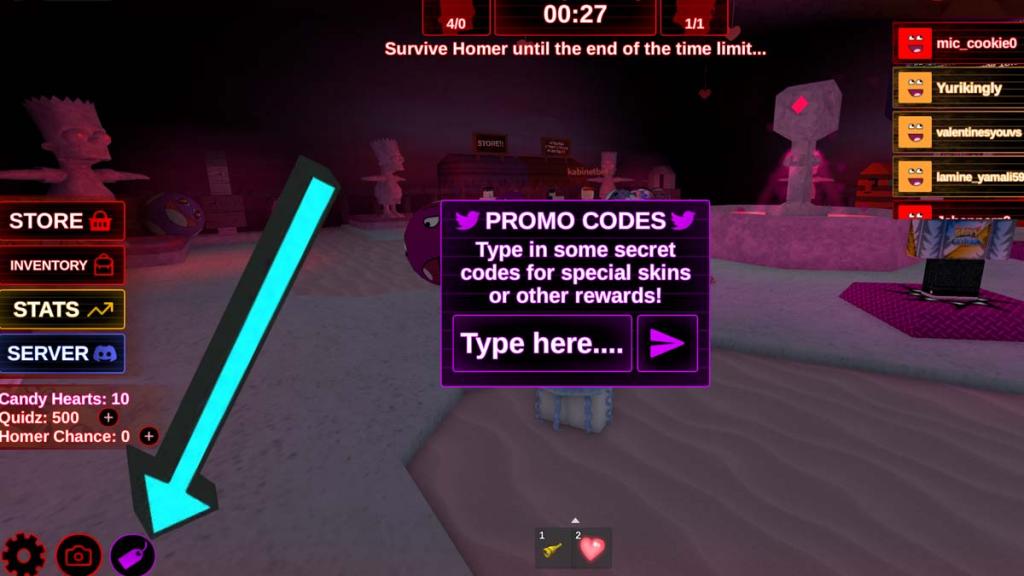 How To Redeem You VS Homer Codes