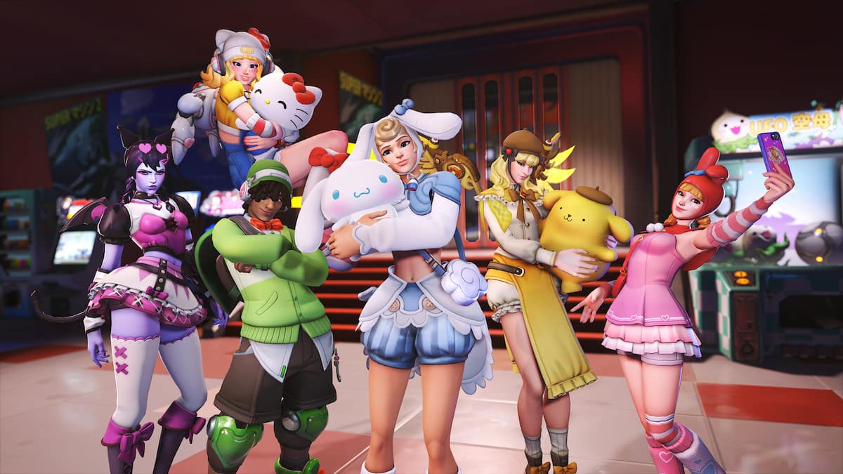 Overwatch’s cutest and likely biggest collab yet is with Hello Kitty and her adorable Sanrio friends