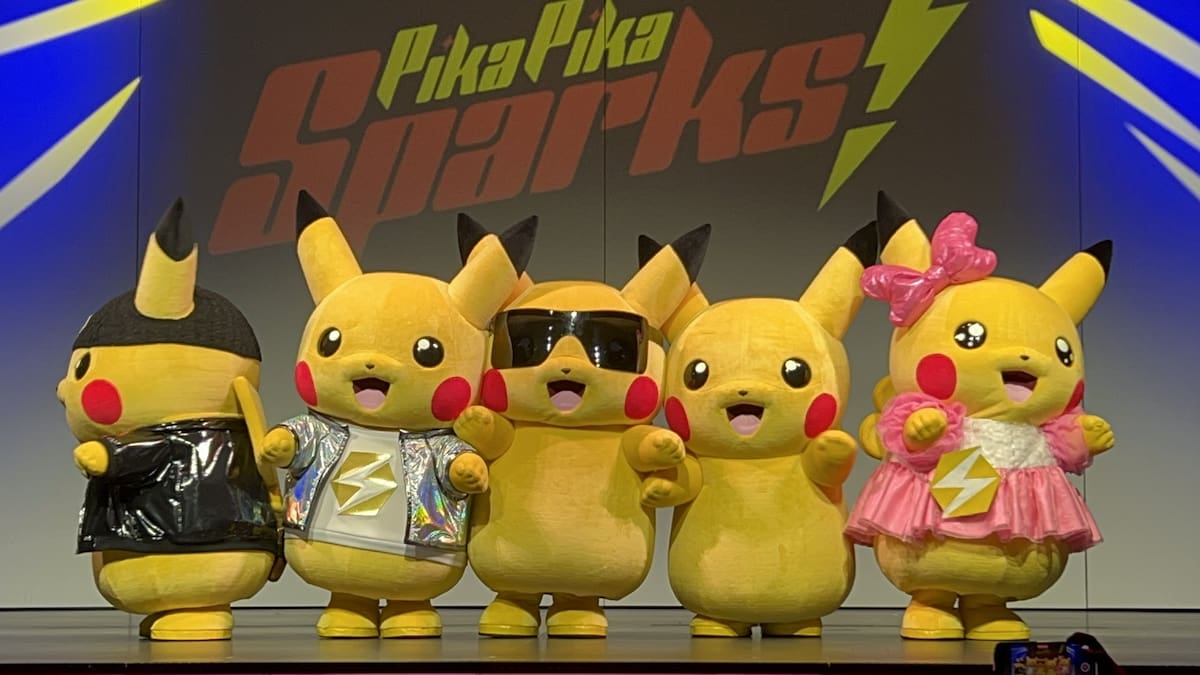 PokePark PikaPIka Sparks stage show