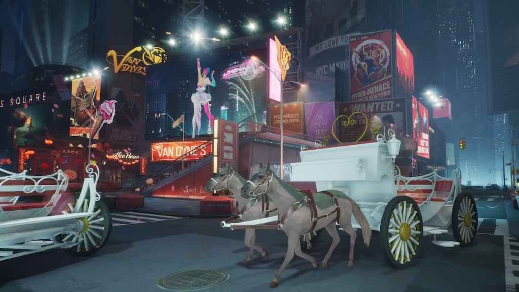 Times Square Love Parade Marvel Rivals