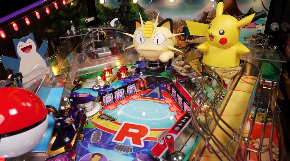 Pokemon Stern Pinball machine