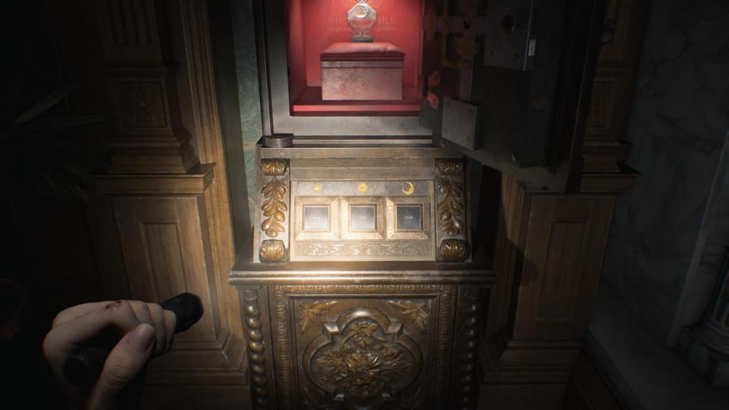 RE9 Requiem Chairman's office puzzle